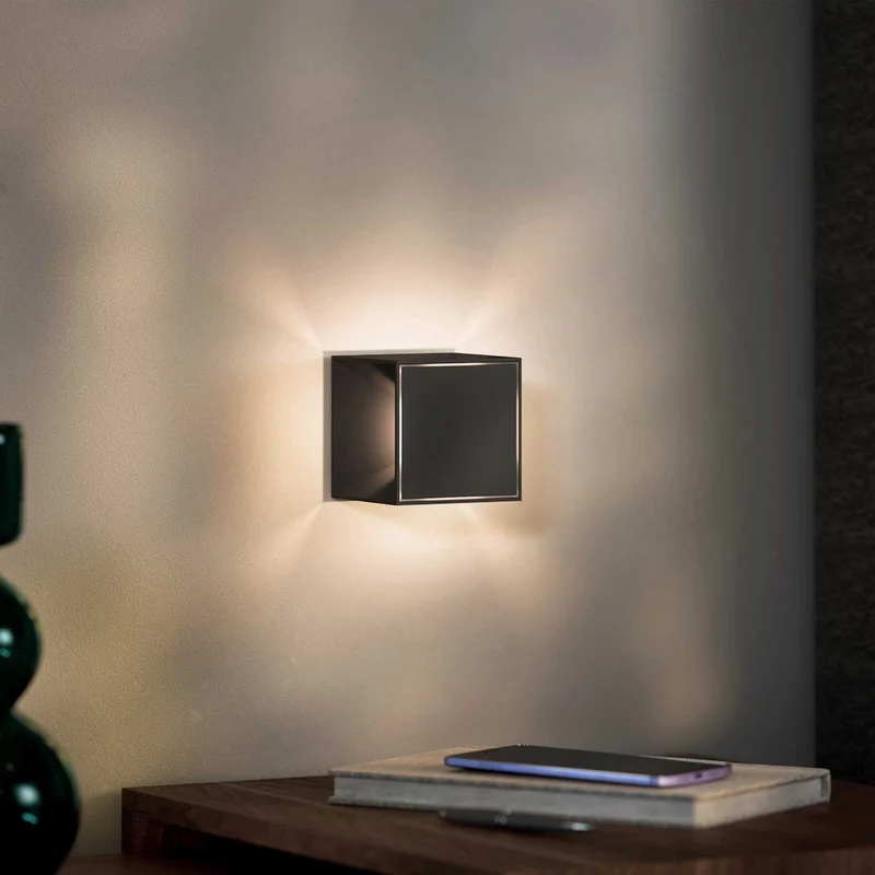 Nutalis - Lampe à poser LED sans fil IP54 en acier laqué, style minimaliste