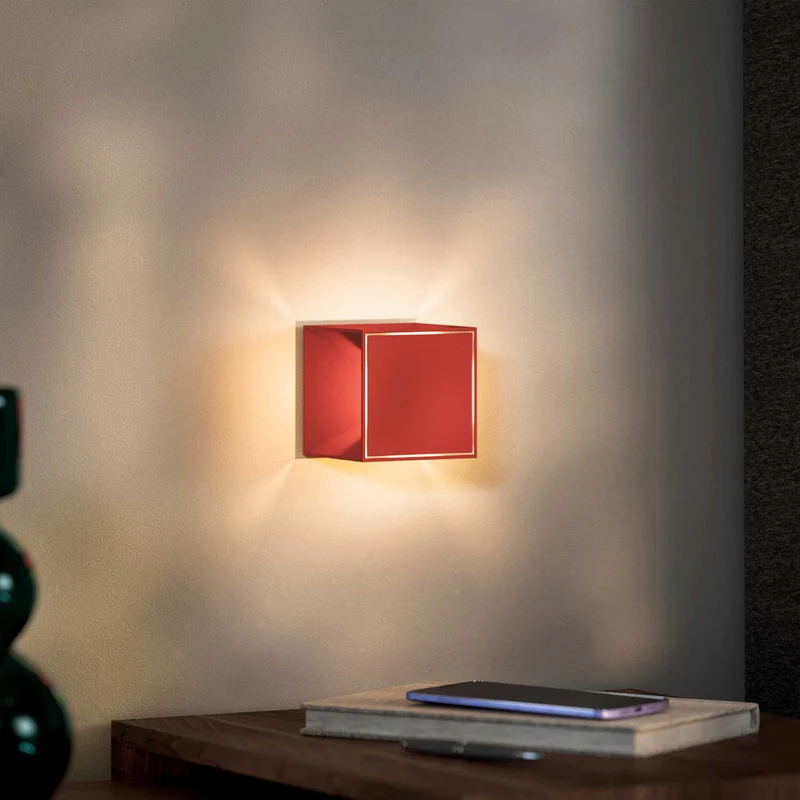 Nutalis - Lampe à poser LED sans fil IP54 en acier laqué, style minimaliste