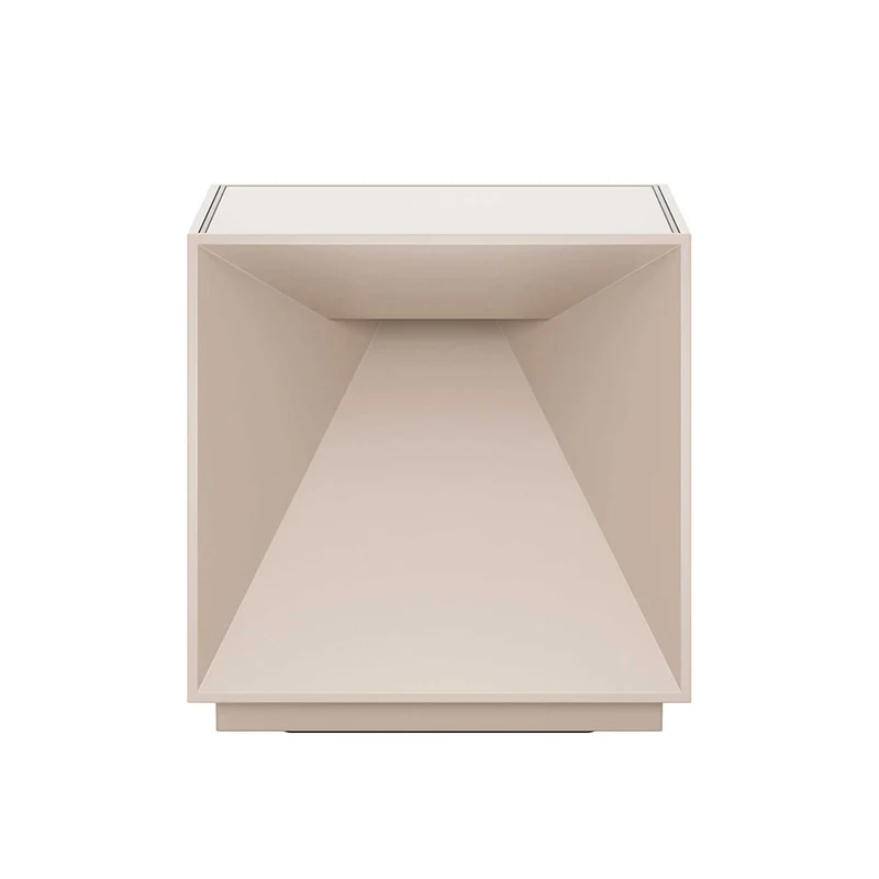 Nutalis - Lampe à poser LED sans fil IP54 en acier laqué, style minimaliste