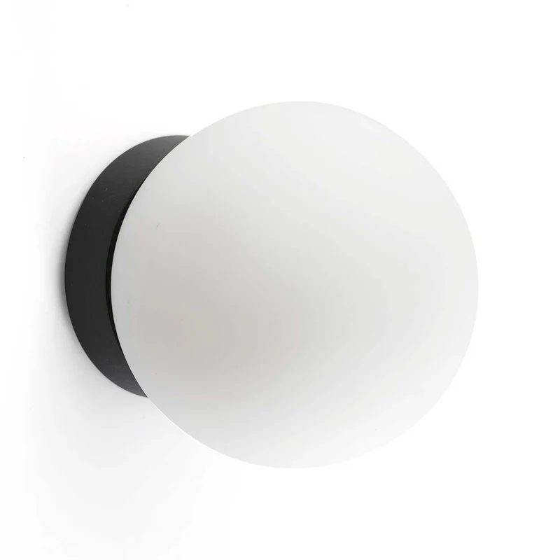 Ping - Applique murale LED en acier, style contemporain