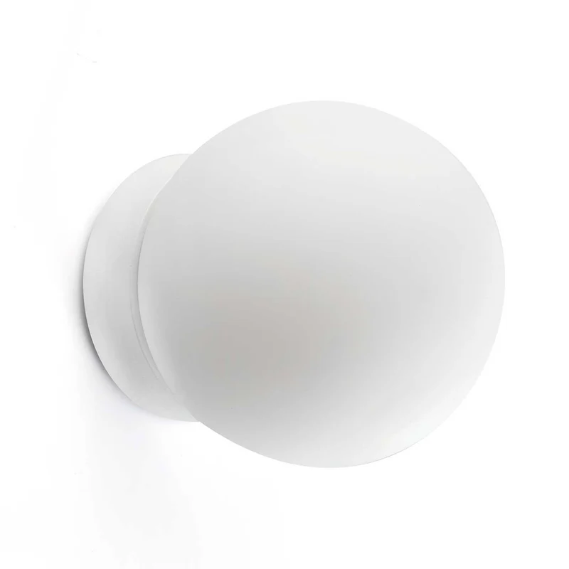 Ping - Applique murale LED en acier, style contemporain