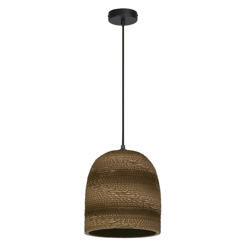 OSRAM DECOR Lampada a sospensione Decor Palla di cartone Campana marrone, E27