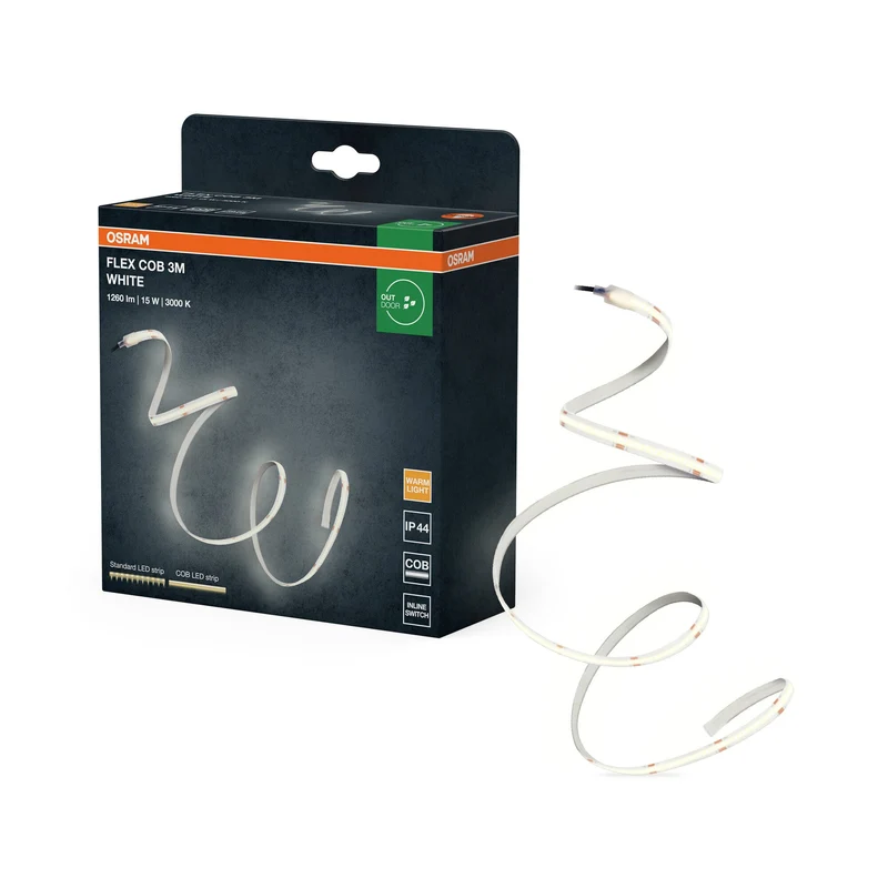 OSRAM FLEX COB OUTDOOR 3M striscia LED, bianco, 13W, 1900lm