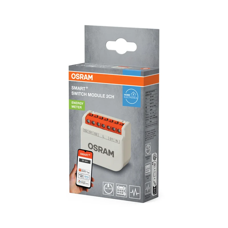 OSRAM Wifi SMART+ modulo di commutazione / attuatore di commutazione 2 canali