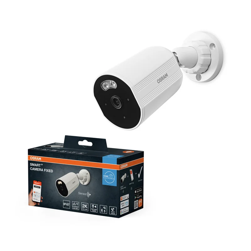 OSRAM Wifi SMART+ telecamera di sorveglianza esterna intelligente bianca