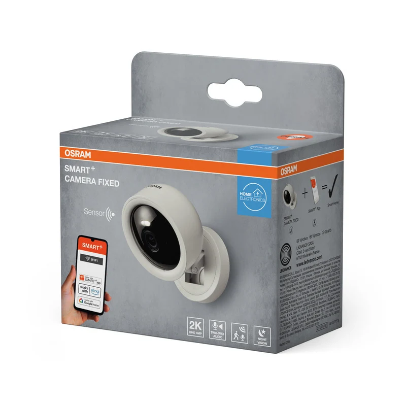 OSRAM Wifi SMART+ telecamera di sorveglianza intelligente da parete bianca