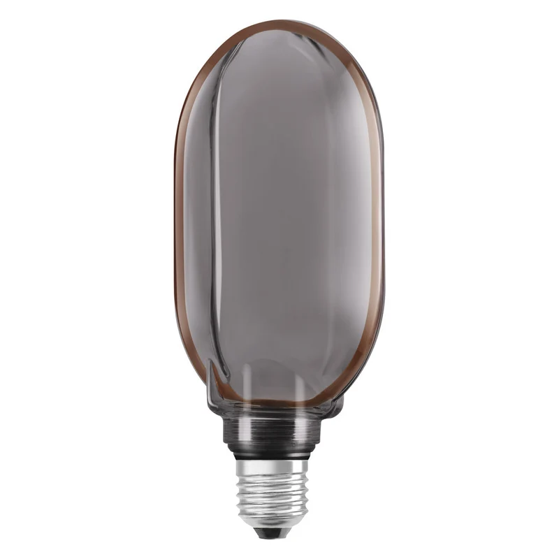 OSRAM VINTAGE 1906® LED Lampada LED CLASSIC GLOBE110 O - Forma FILAMENTO 4W 818 Fumè E27, 110 lm, 1800 K, Comfort bianco caldo