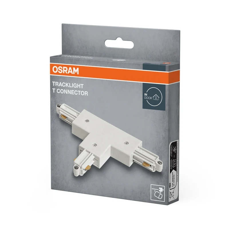 OSRAM Tracklight Binario elettrico T-Connector Bianco