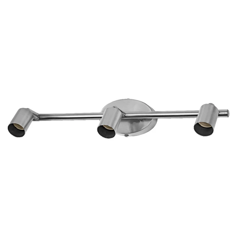 OSRAM LED Spot Cylinder Lampada da soffitto 3xGU10 Nichel spazzolato