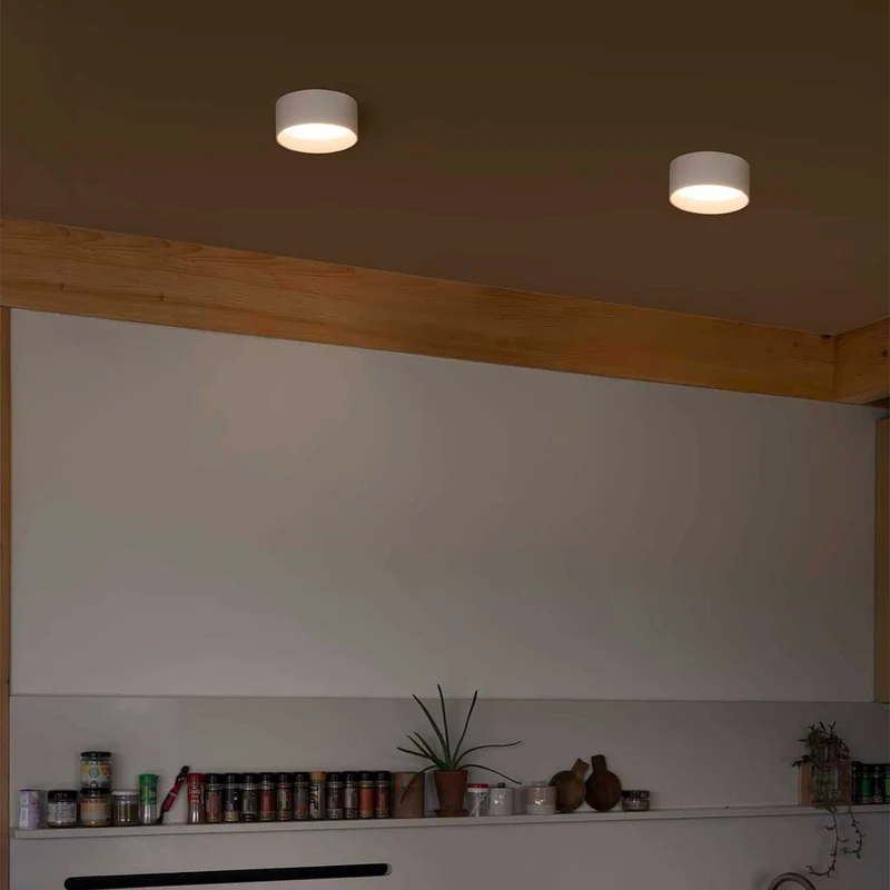 Mizu - Spot LED en acier, style contemporain