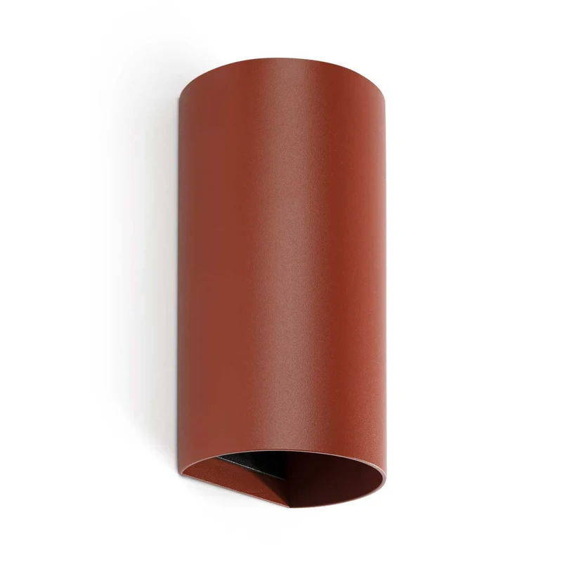 Sole - Applique murale compacte en acier, style contemporain