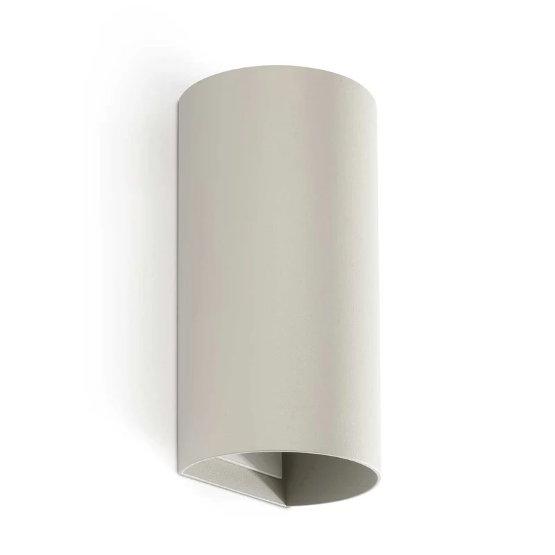 Sole - Applique murale compacte en acier, style contemporain