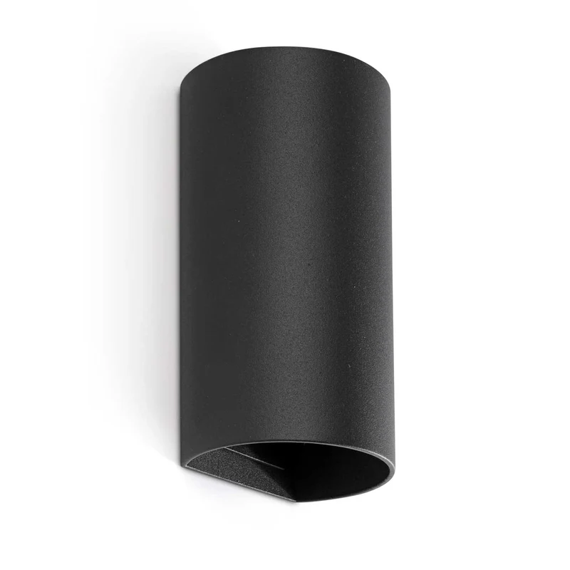 Sole - Applique murale compacte en acier, style contemporain
