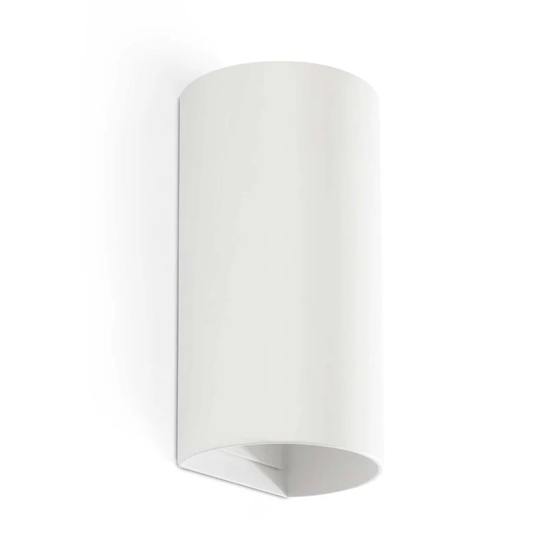 Sole - Applique murale compacte en acier, style contemporain