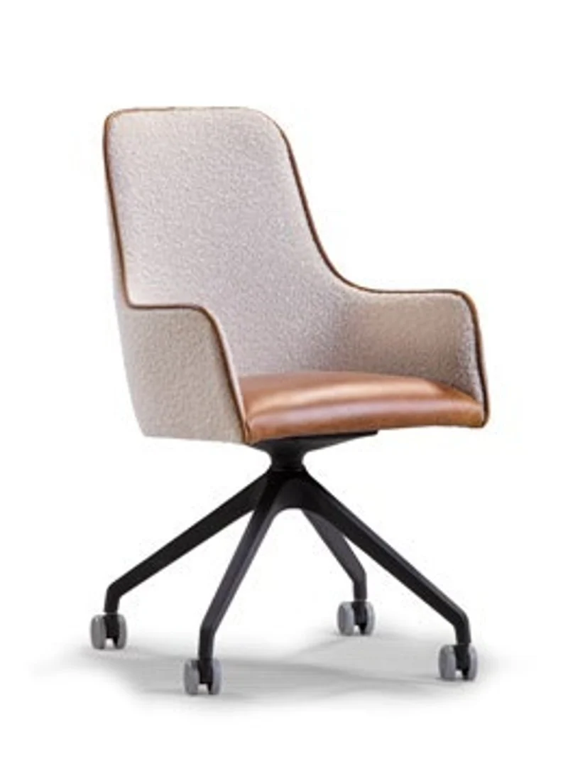 Casa Padrino Luxus Chesterfield Stuhl Ohio X Base 54 x 60 x H. 93 cm - Eleganter Esszimmer Stuhl mit Echtleder - Chesterfield Esszimmer Möbel