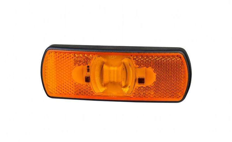 Luce di posizione laterale a LED con montaggio superficiale senza fissaggi visibili