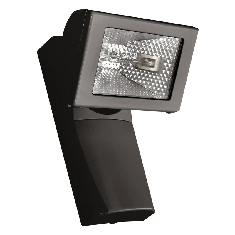 Proiettore Alogeno da Esterno Arteleta 500W IP44 Nero – L.500.B