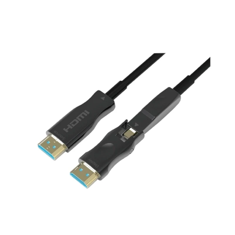 GBC Cavo Hdmi High Speed, cavo HDMI Con Ethernet Attivo Aoc In Fibra Ottica, 20 m