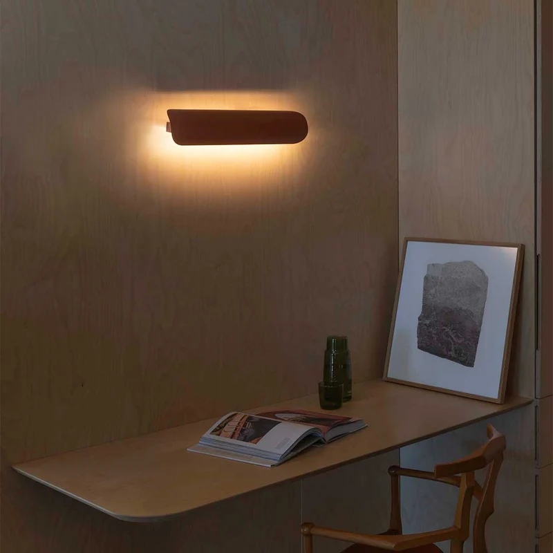 Novo - Applique murale LED en acier, style contemporain
