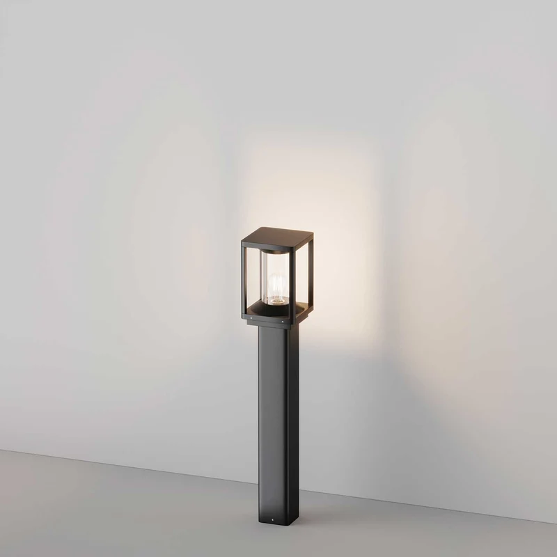 Cell - Borne lumineuse extérieur en acier moderne