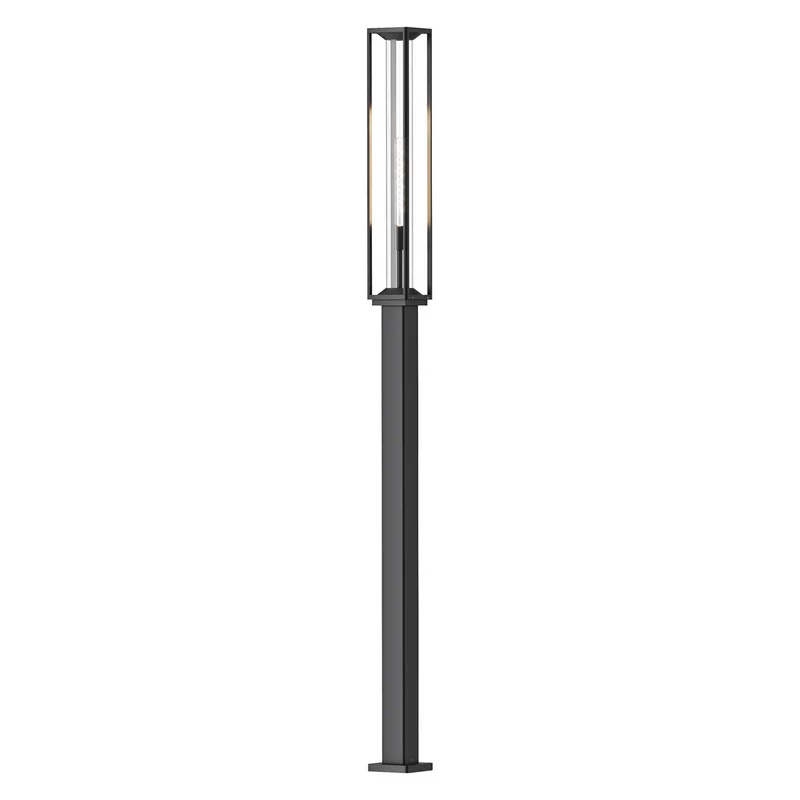 Cell - Borne lumineuse extérieur en acier moderne