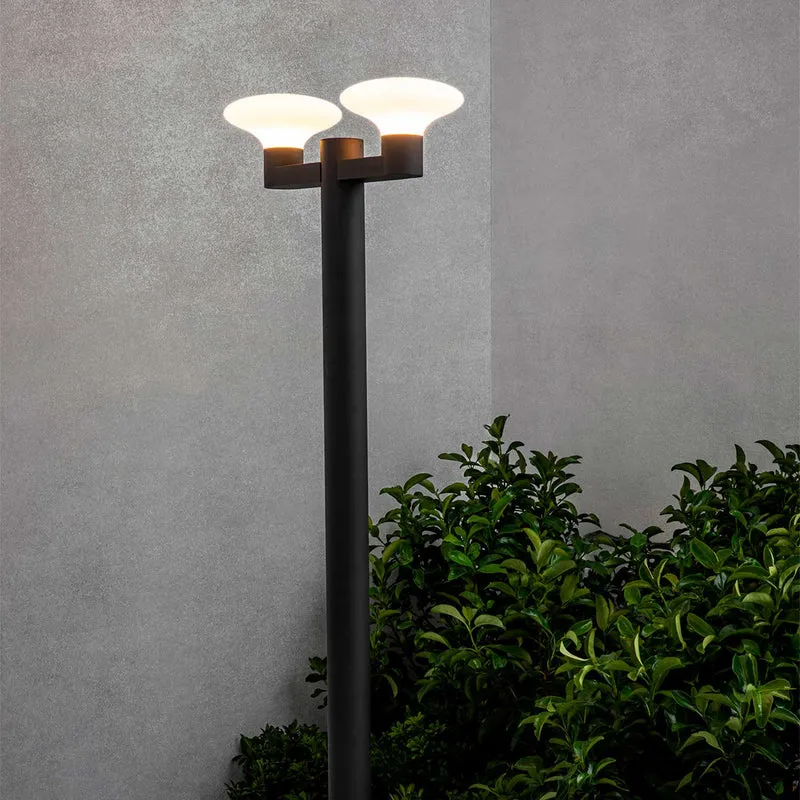 Blubs - Lampadaire en aluminium et PMMA, style contemporain