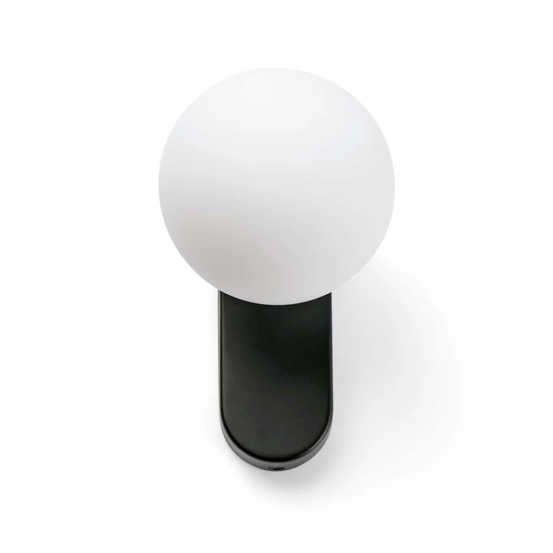 Mabe - Applique murale LED en acier et verre, style contemporain