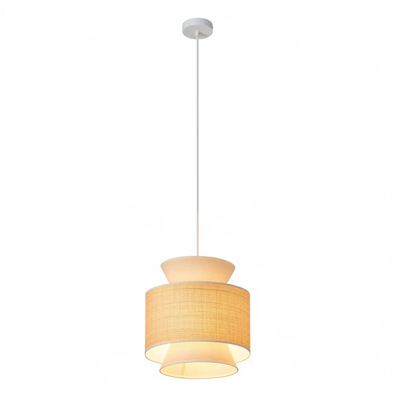 OSRAM DECOR Wrap Cone Lampada a sospensione E27 Beige