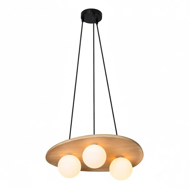 OSRAM DECOR Wood Nest Lampada a sospensione 1xG9 Marrone