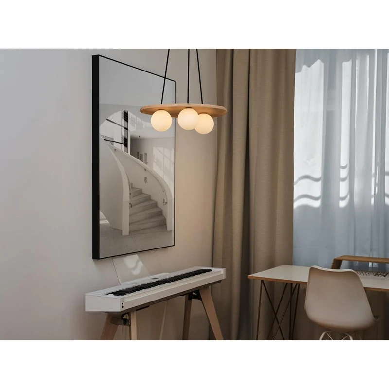 OSRAM DECOR Wood Nest Lampada a sospensione 1xG9 Marrone