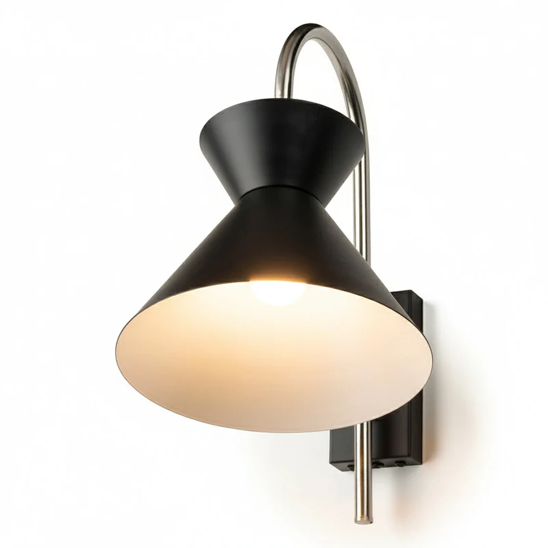 OSRAM DECOR Waist Lampada da parete E27 Nera
