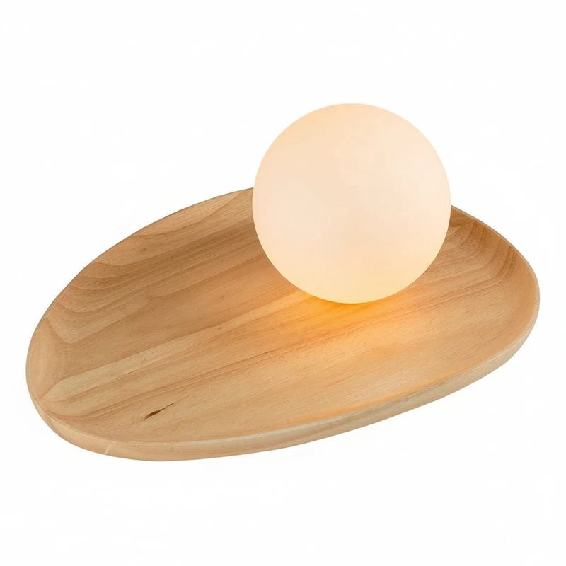 OSRAM DECOR Wood Nest Lampada da tavolo 1xG9 Marrone