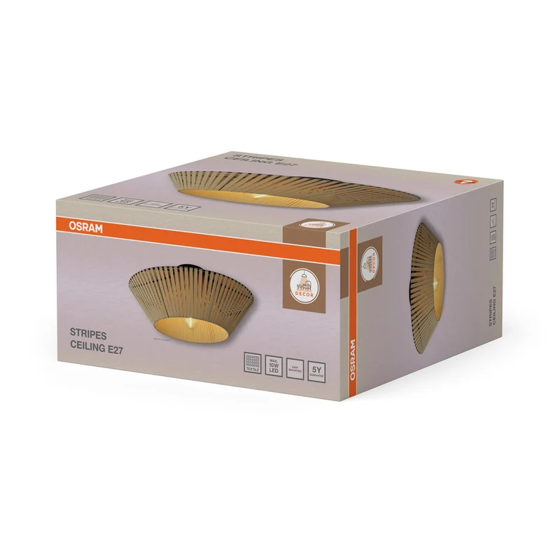 OSRAM DECOR Lampada da soffitto Stripes 1xE27 Beige