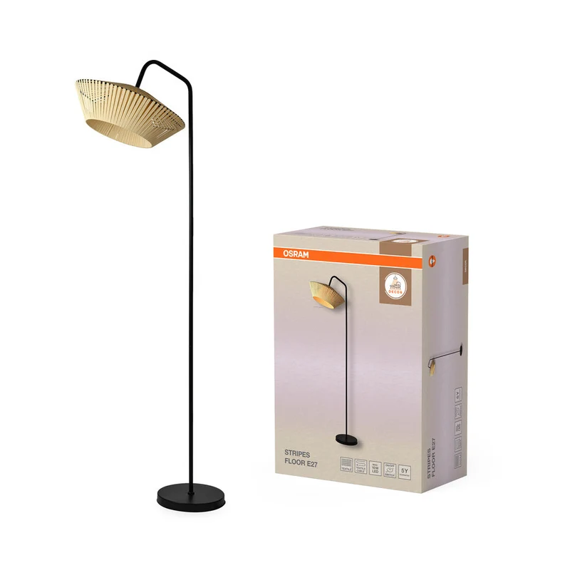 OSRAM DECOR Strisce Lampada da terra 1xE27 Beige