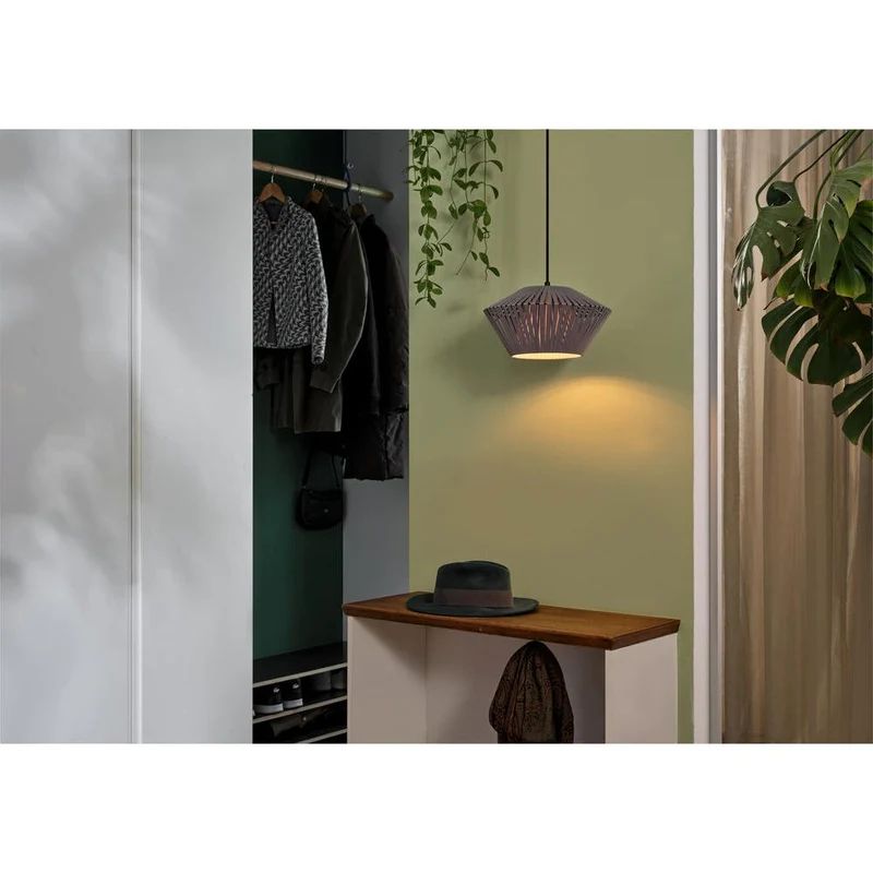 OSRAM DECOR Lampada a sospensione Stripes 1xE27 Grigio scuro