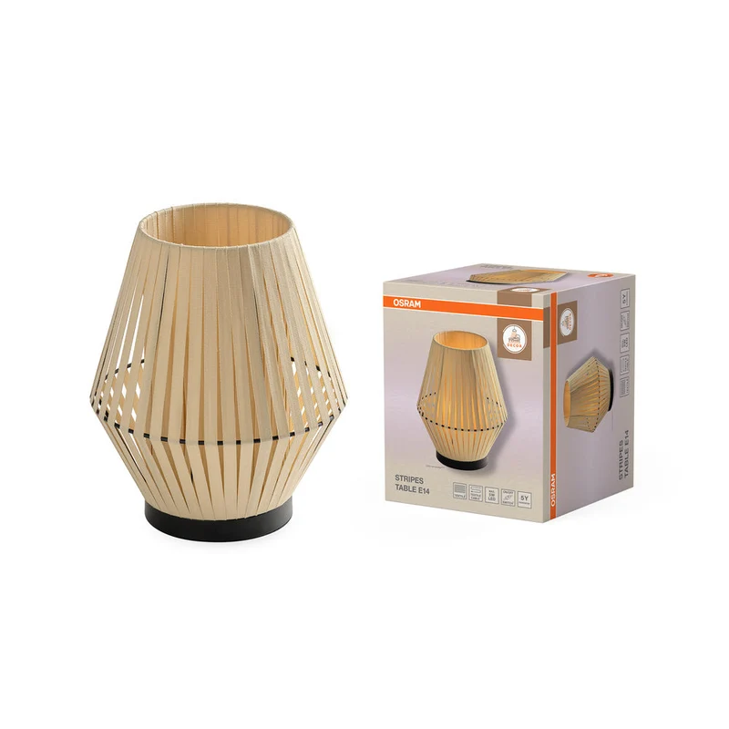 OSRAM DECOR Lampada da tavolo Stripes 1xE14 Beige