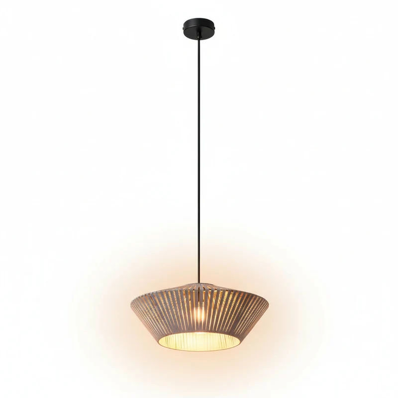 OSRAM DECOR Lampada a sospensione Stripes 1xE27 Grigio scuro