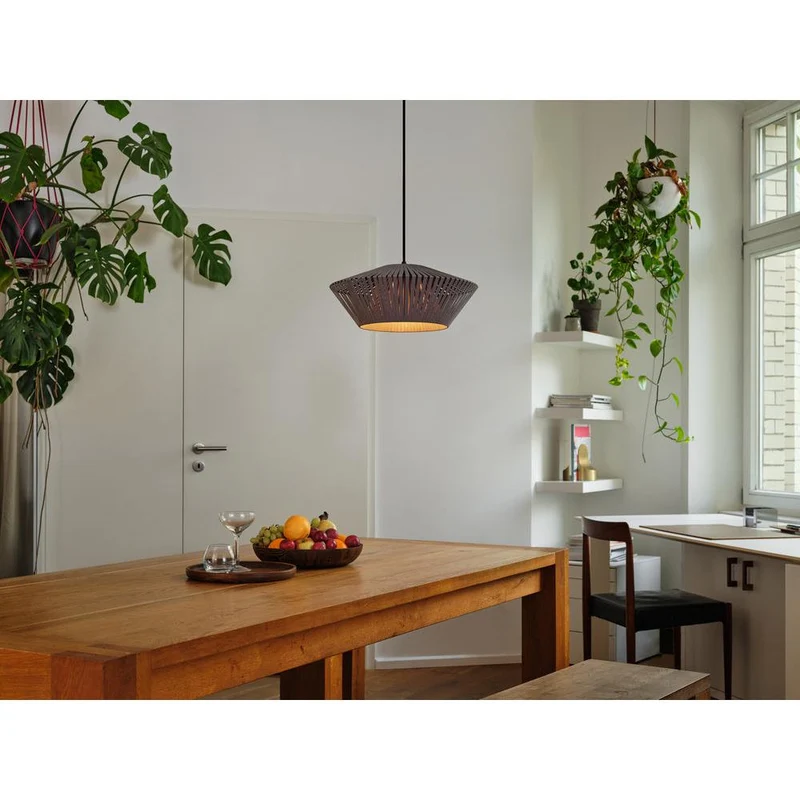 OSRAM DECOR Lampada a sospensione Stripes 1xE27 Grigio scuro