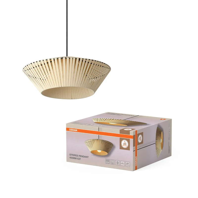 OSRAM DECOR Lampada a sospensione Stripes 1xE27 Beige