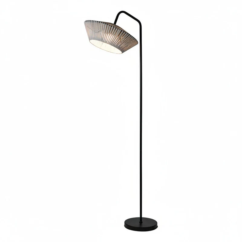 OSRAM DECOR Lampada da terra Stripes 1xE27 Grigio scuro