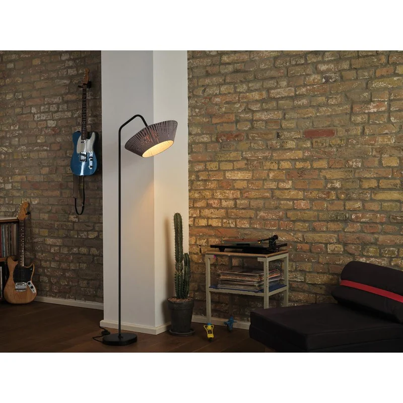OSRAM DECOR Lampada da terra Stripes 1xE27 Grigio scuro