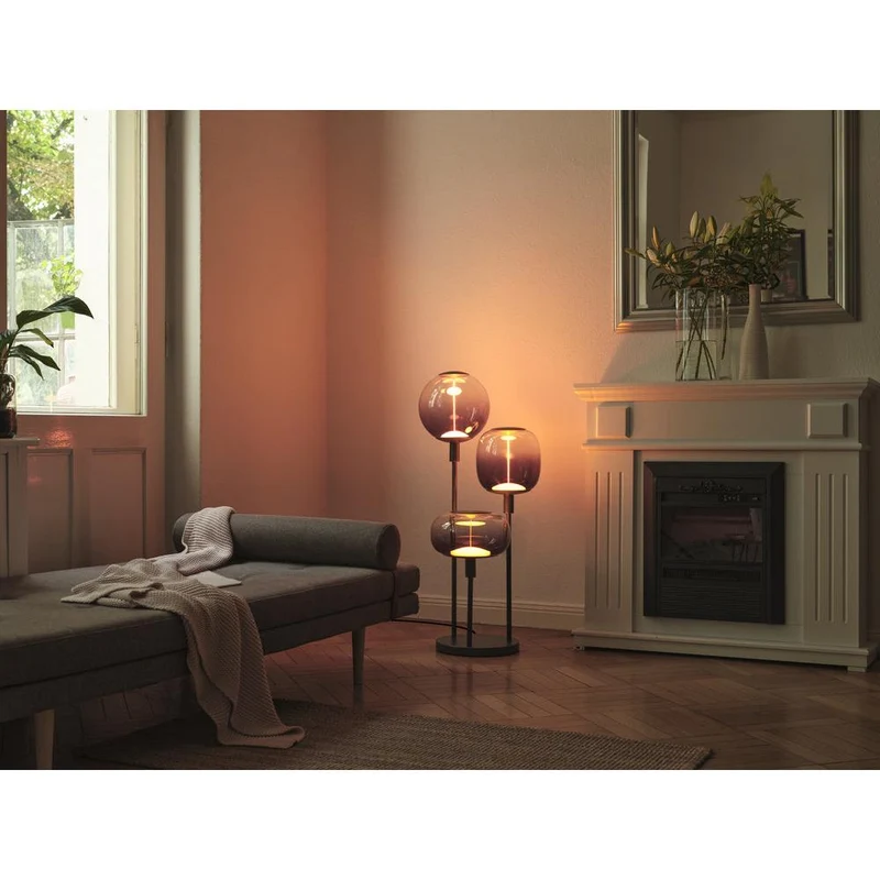 OSRAM DECOR Lampada da terra Stick DIM 3xE27 Grigio scuro senza lampadine