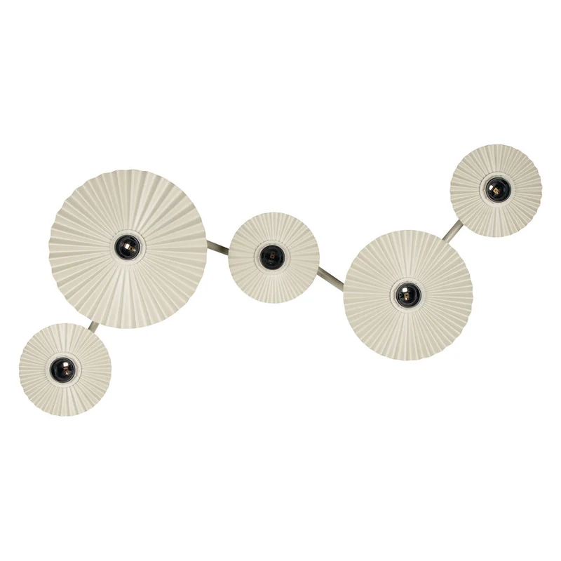 OSRAM DECOR Plisse Applique 5xE27 Beige