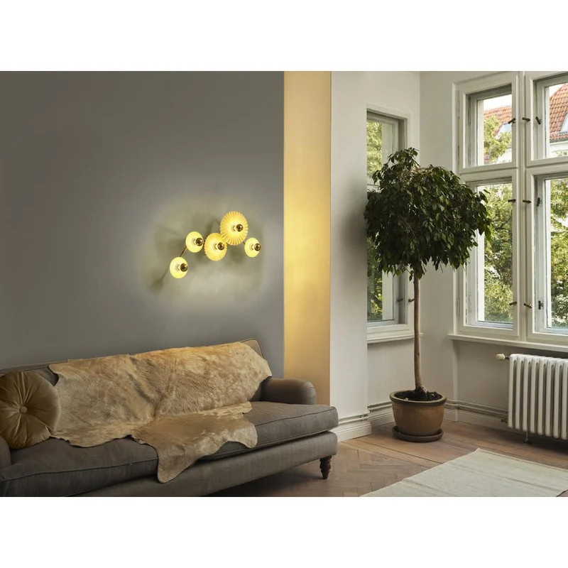 OSRAM DECOR Plisse Applique 5xE27 Beige