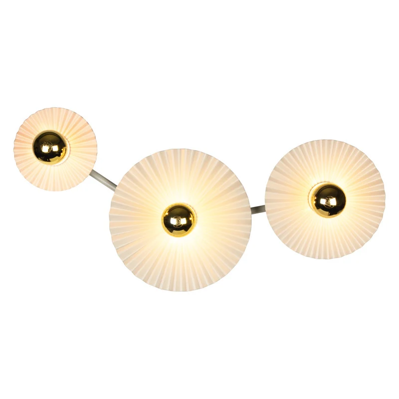 OSRAM DECOR Plisse Applique 3xE27 Beige