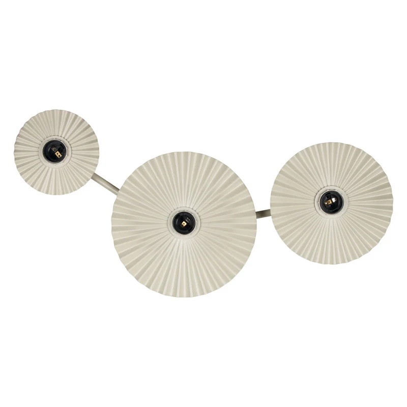 OSRAM DECOR Plisse Applique 3xE27 Beige