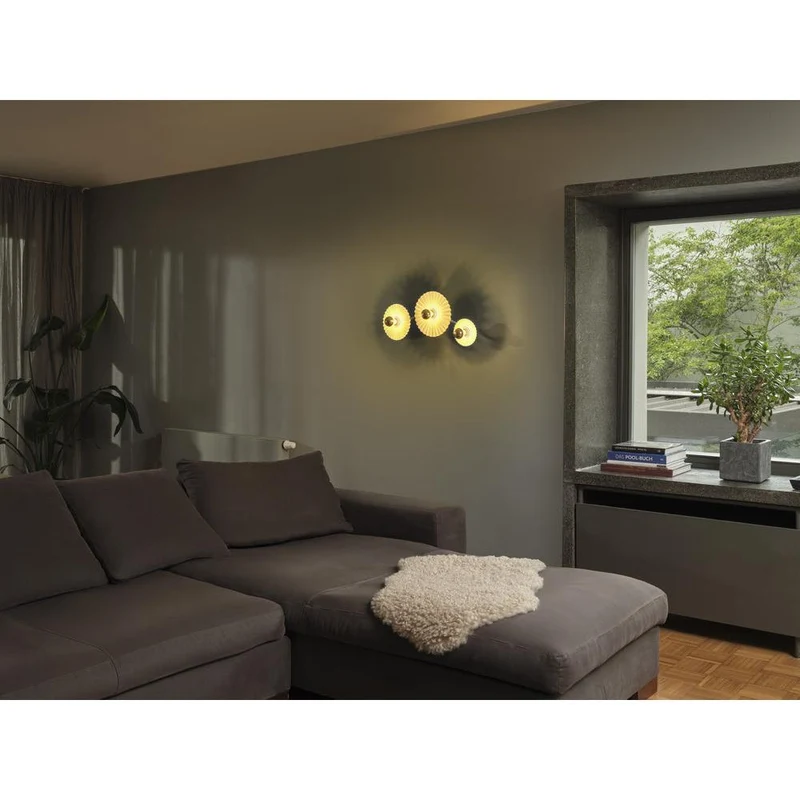 OSRAM DECOR Plisse Applique 3xE27 Beige