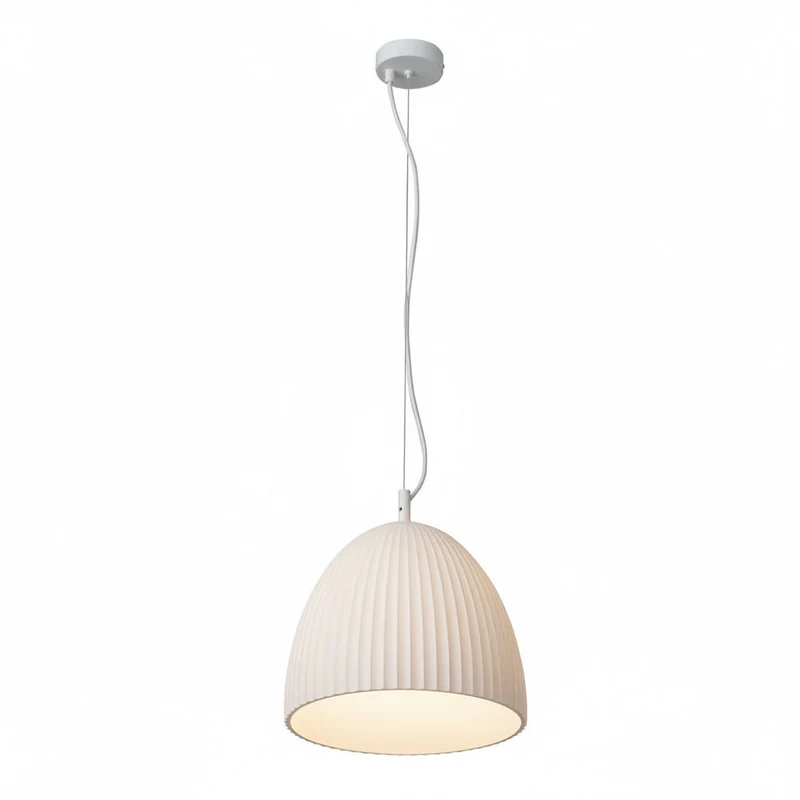 OSRAM DECOR Plaster Routes Bell Lampada a sospensione 1xE27 Bianco