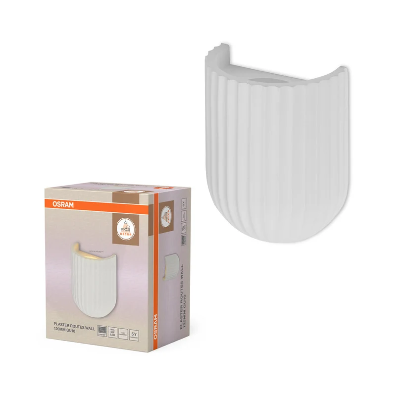 OSRAM DECOR Plaster Routes Applique 120 1xGU10 Bianco