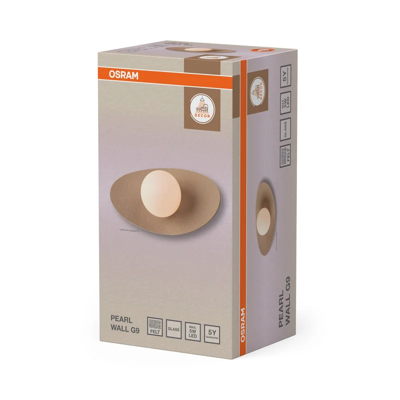 OSRAM DECOR Pearl Applique 1xG9 Beige